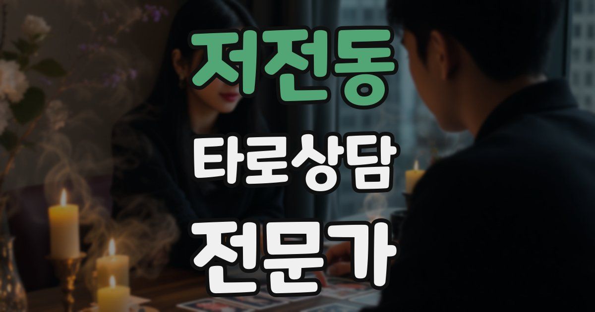 저전동 타로상담전문가 자격증