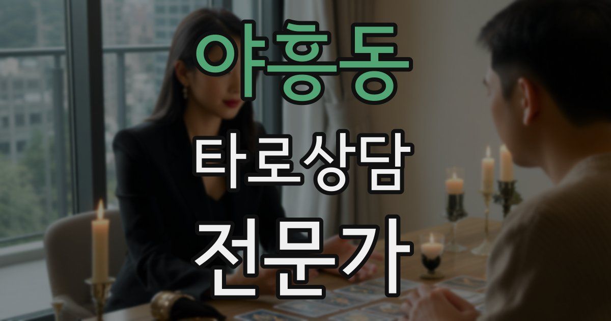 야흥동 타로상담전문가 자격증