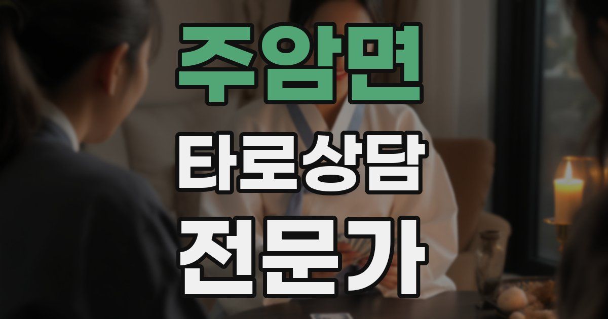 주암면 타로상담전문가 자격증
