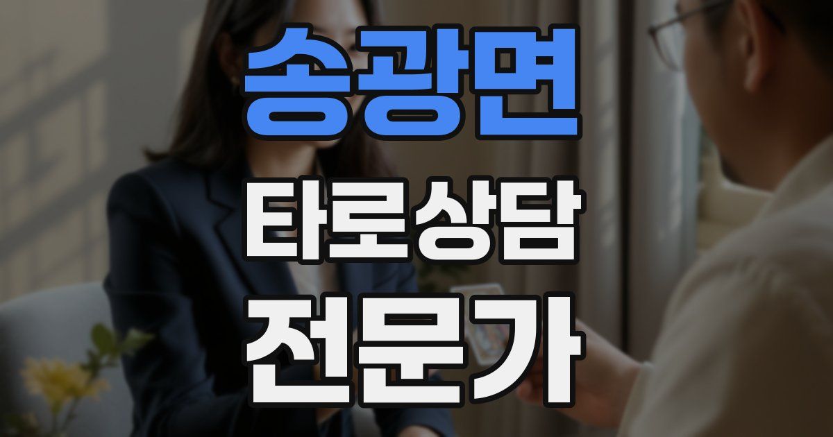 송광면 타로상담전문가 자격증