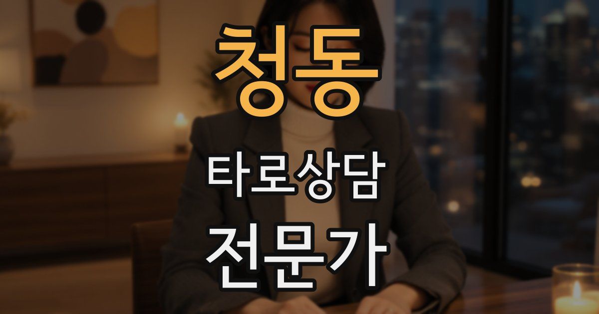 청동 타로상담전문가 자격증