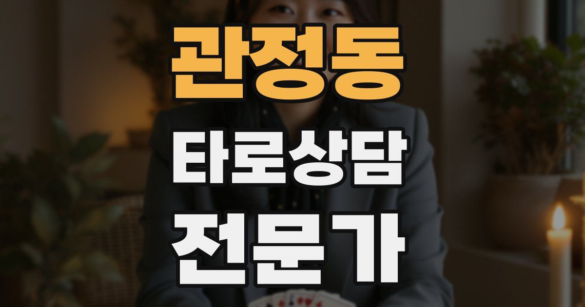 관정동 타로상담전문가 자격증