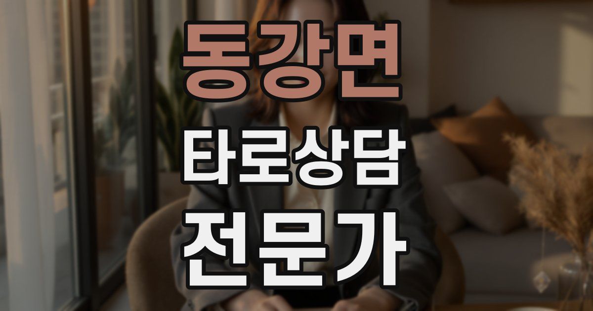 동강면 타로상담전문가 자격증