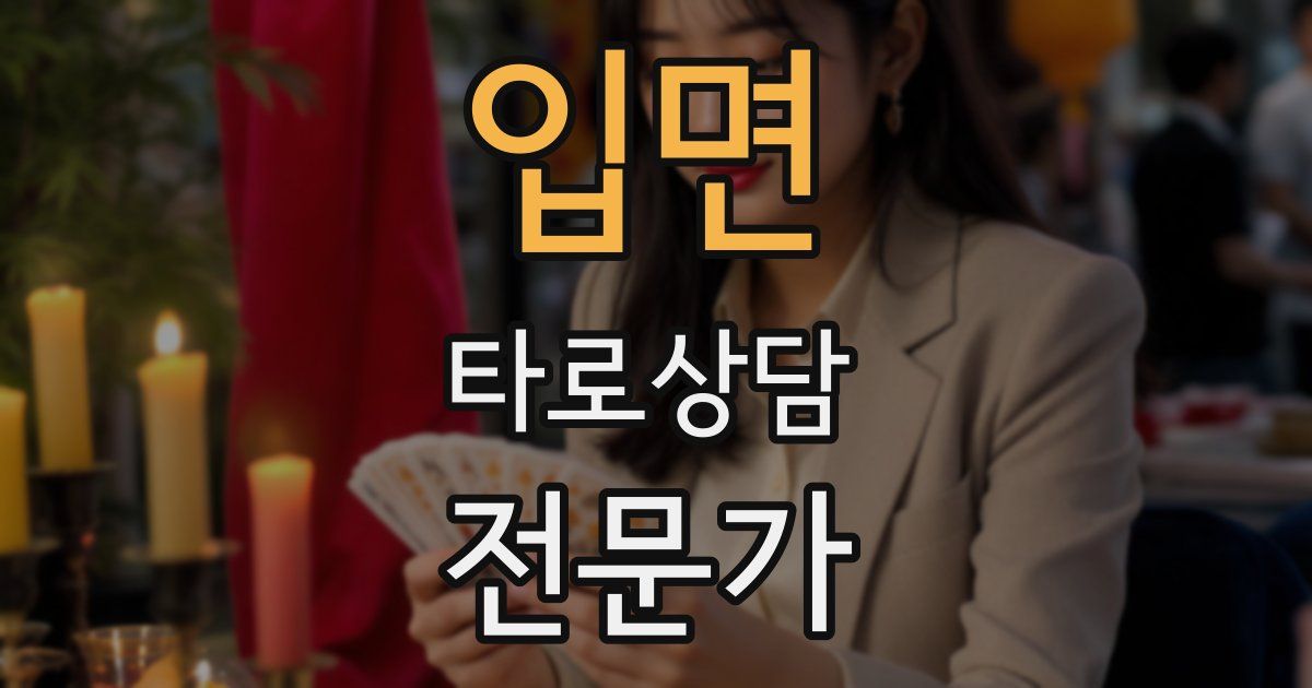 입면 타로상담전문가 자격증