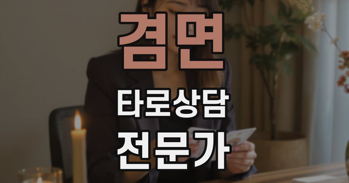 겸면 타로상담전문가 자격증