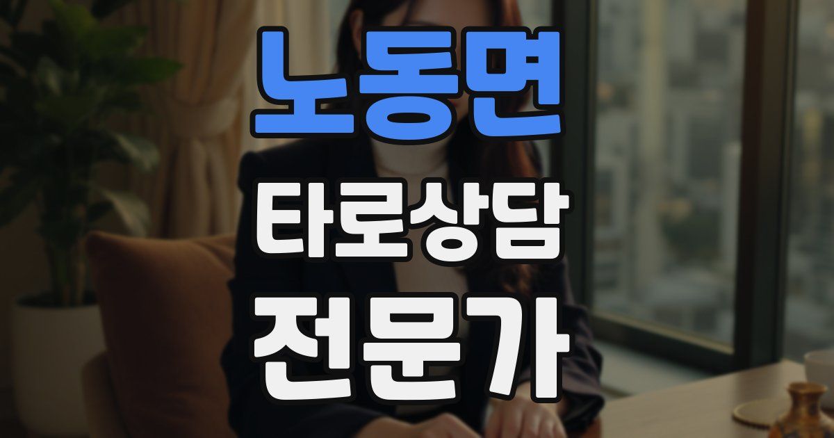노동면 타로상담전문가 자격증