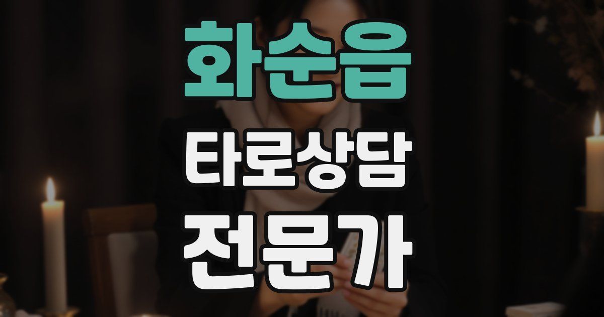 화순읍 타로상담전문가 자격증