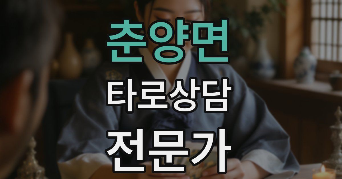 춘양면 타로상담전문가 자격증