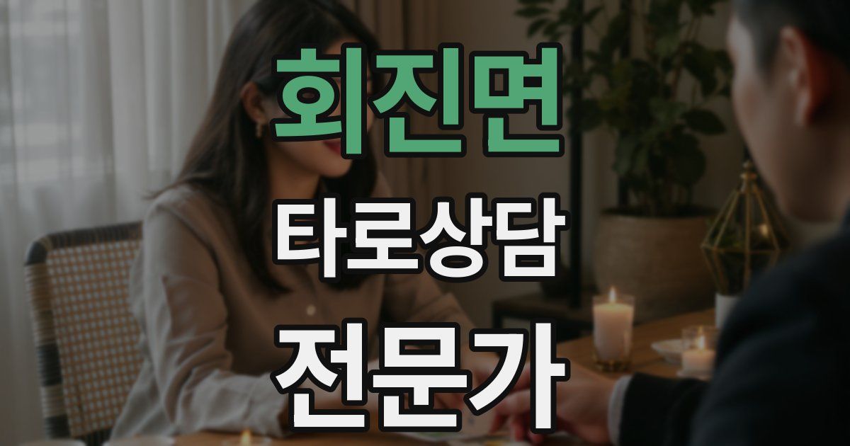 회진면 타로상담전문가 자격증