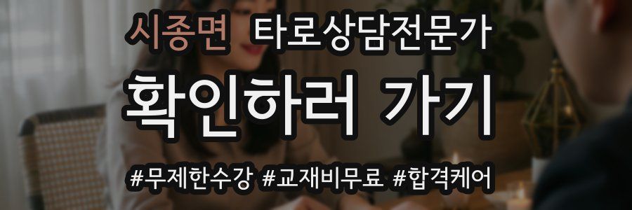 시종면 타로상담전문가 자격증