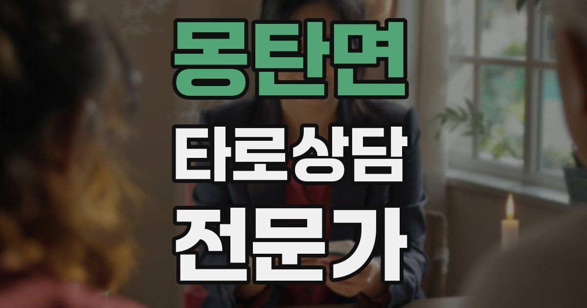 몽탄면 타로상담전문가 자격증