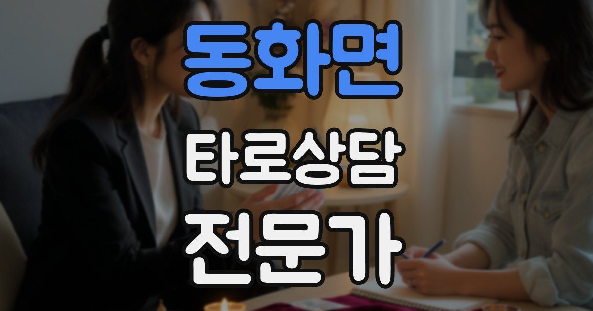 동화면 타로상담전문가 자격증
