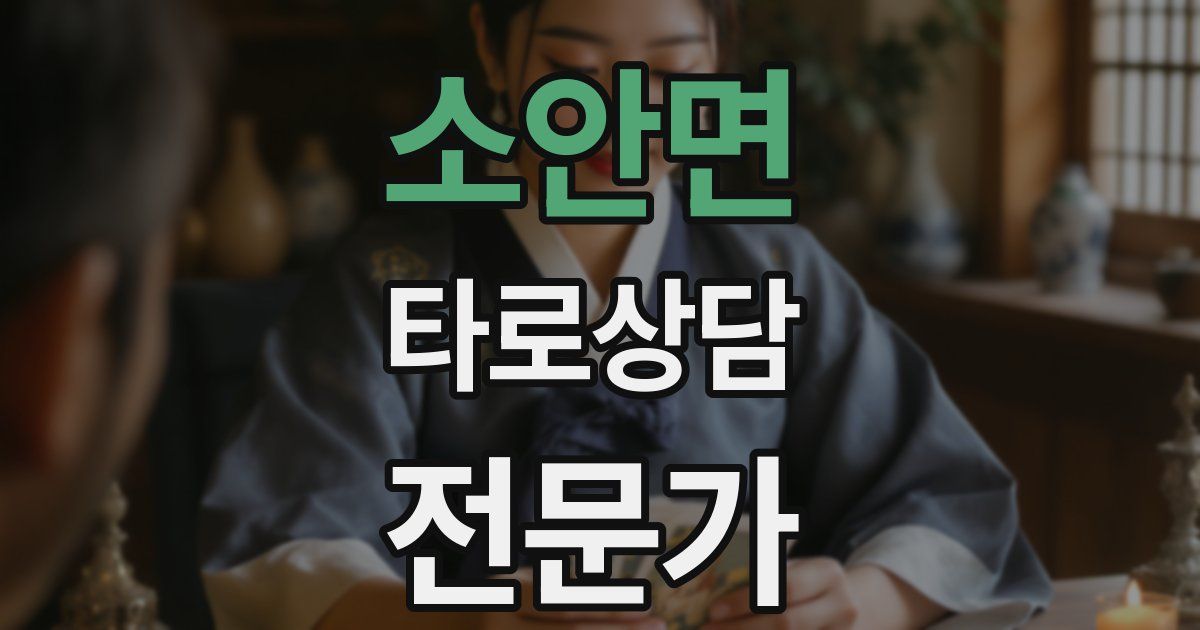 소안면 타로상담전문가 자격증