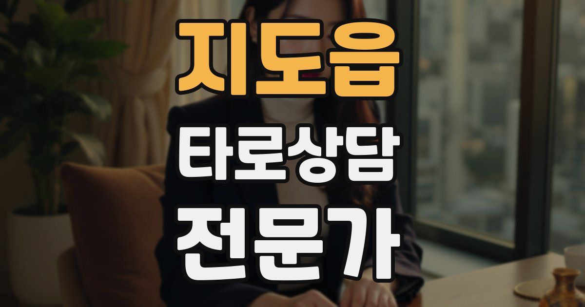 지도읍 타로상담전문가 자격증
