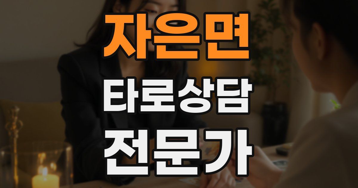 자은면 타로상담전문가 자격증