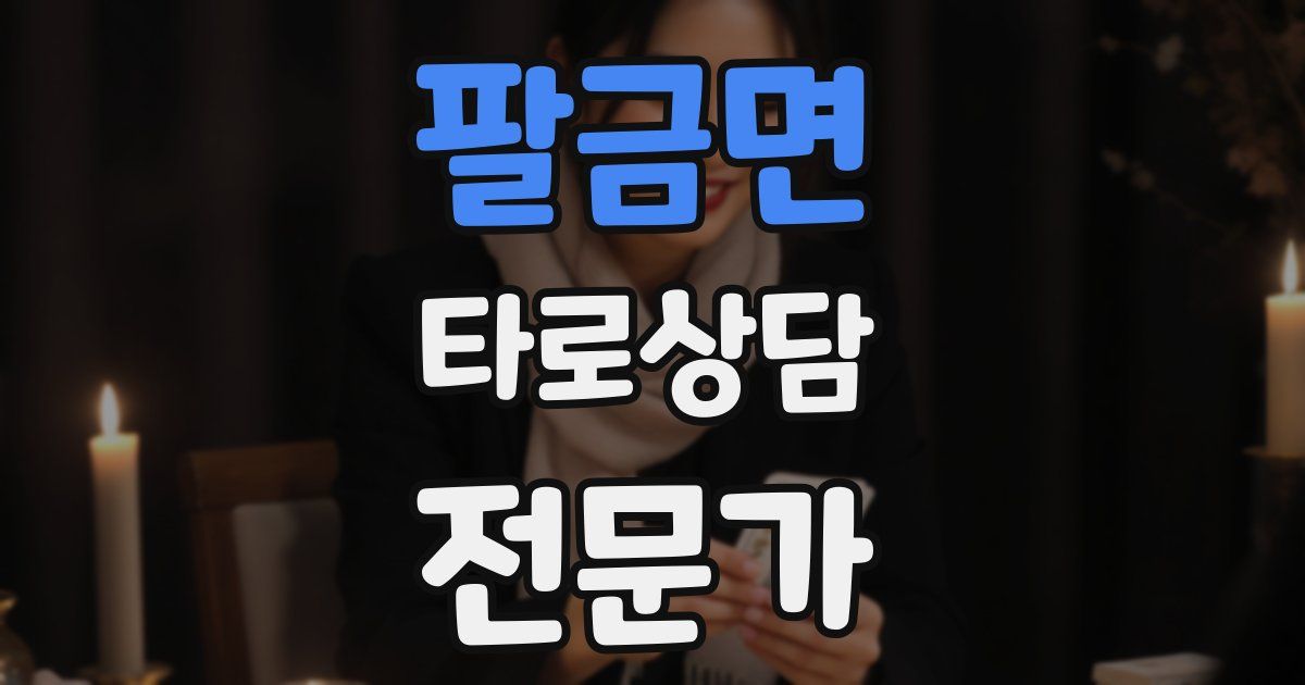 팔금면 타로상담전문가 자격증