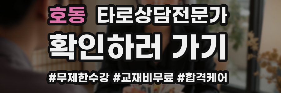 호동 타로상담전문가 자격증