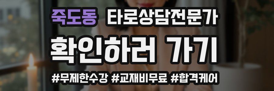 죽도동 타로상담전문가 자격증