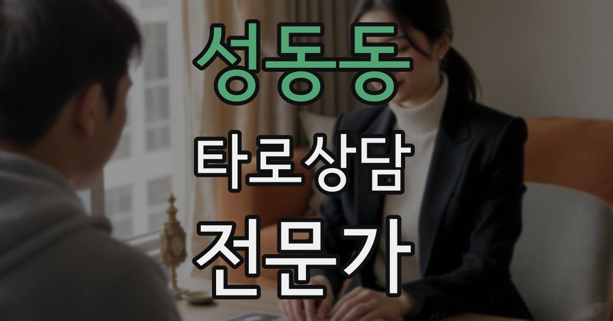 성동동 타로상담전문가 자격증