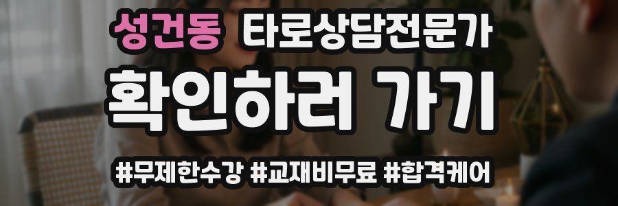 성건동 타로상담전문가 자격증