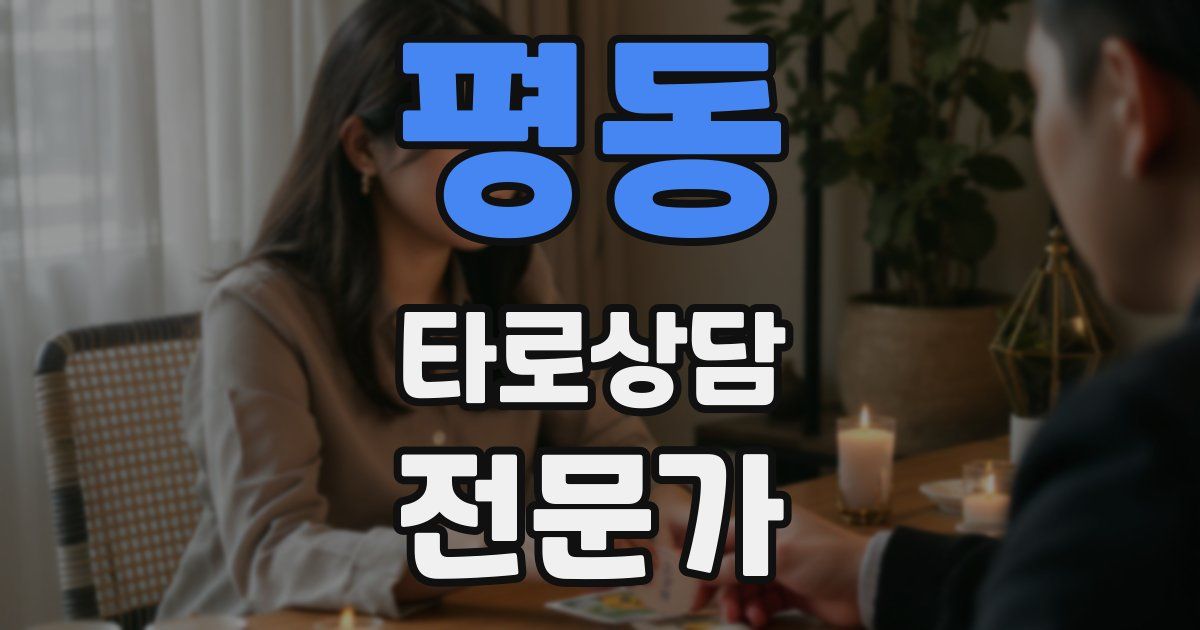 평동 타로상담전문가 자격증