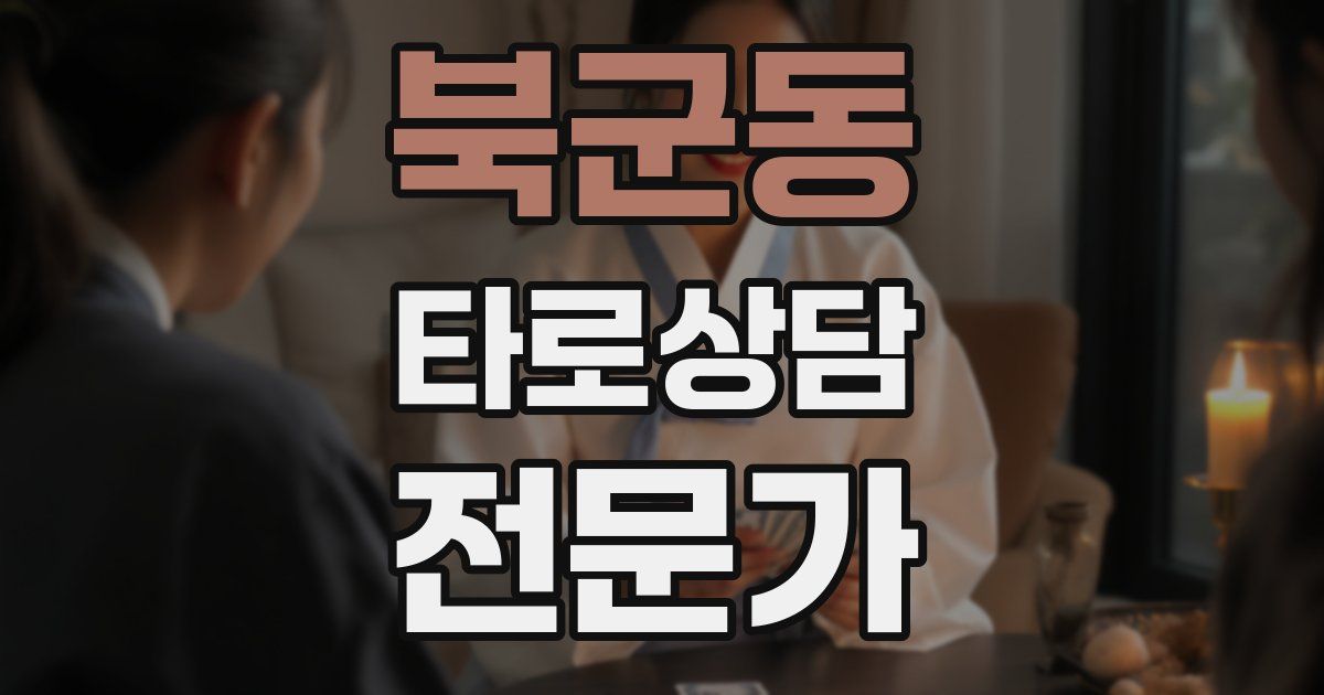 북군동 타로상담전문가 자격증