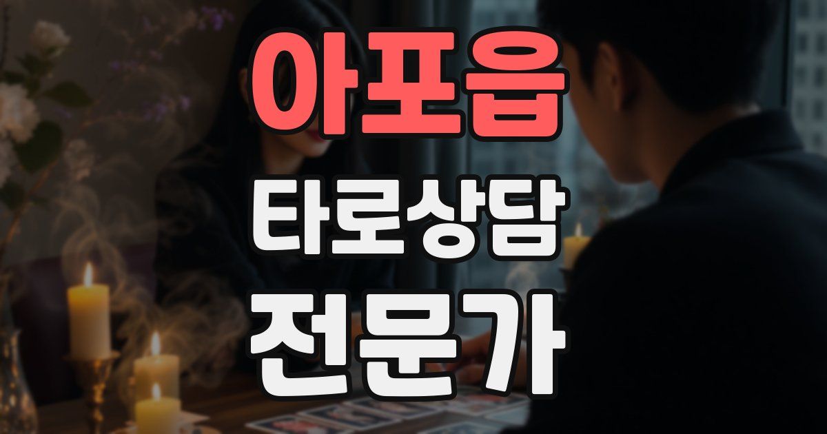 아포읍 타로상담전문가 자격증