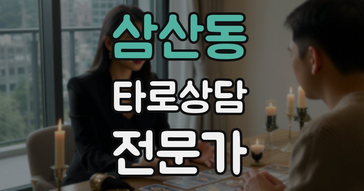 삼산동 타로상담전문가 자격증