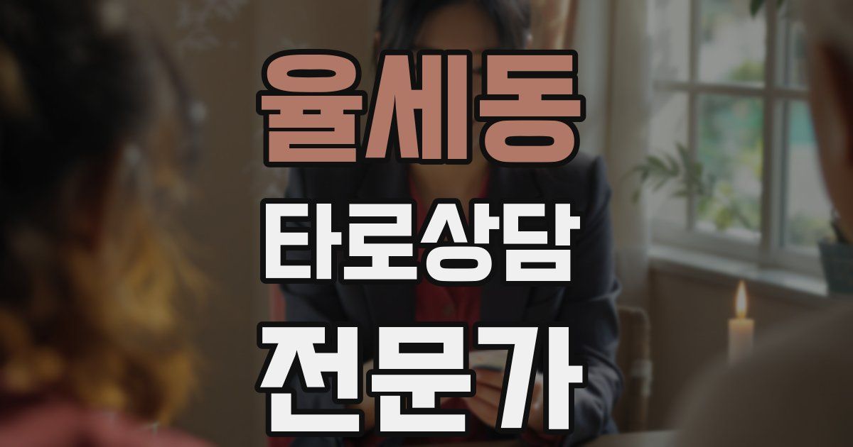 율세동 타로상담전문가 자격증