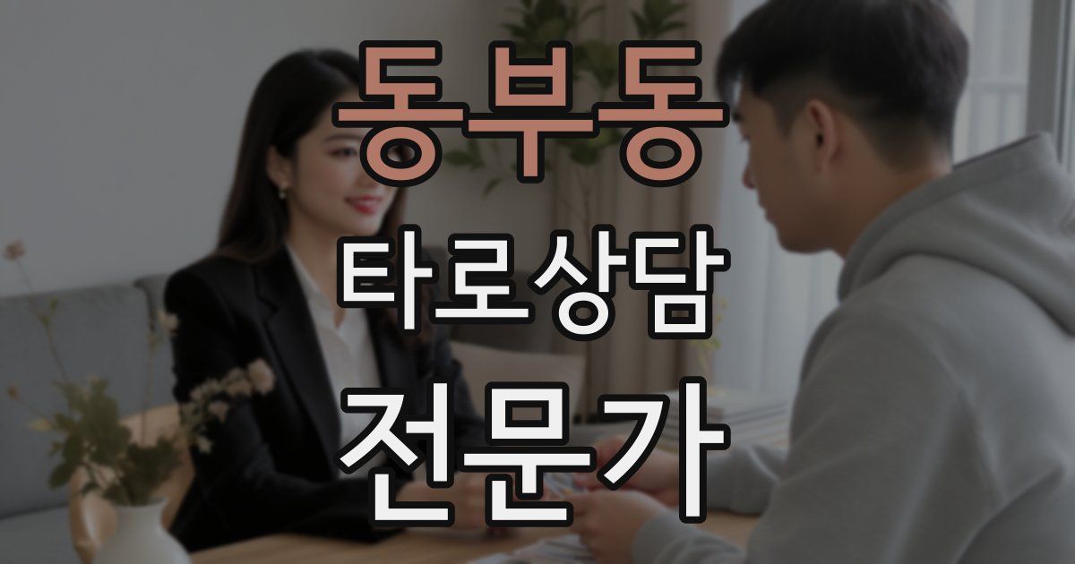 동부동 타로상담전문가 자격증