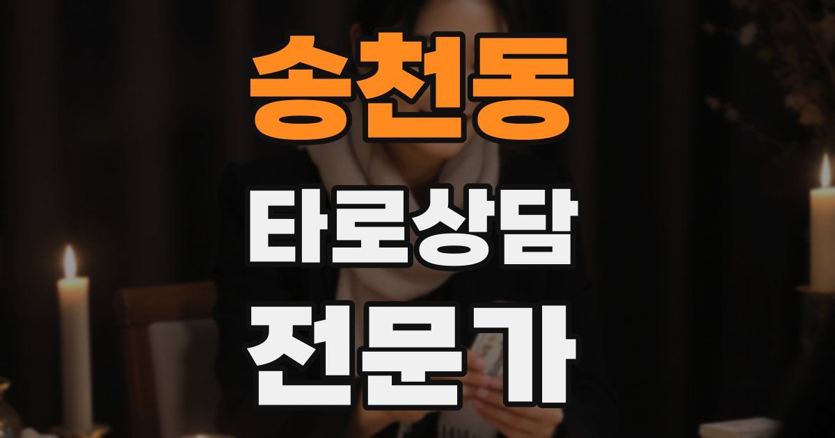 송천동 타로상담전문가 자격증