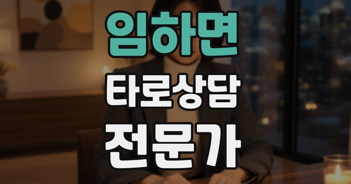 임하면 타로상담전문가 자격증