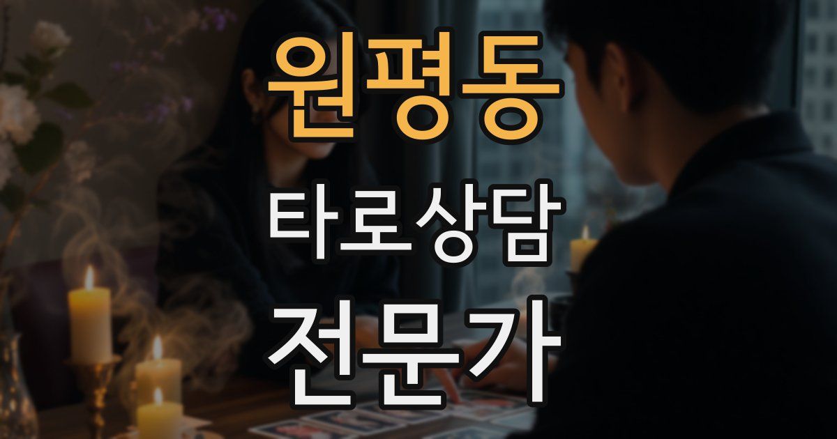 원평동 타로상담전문가 자격증
