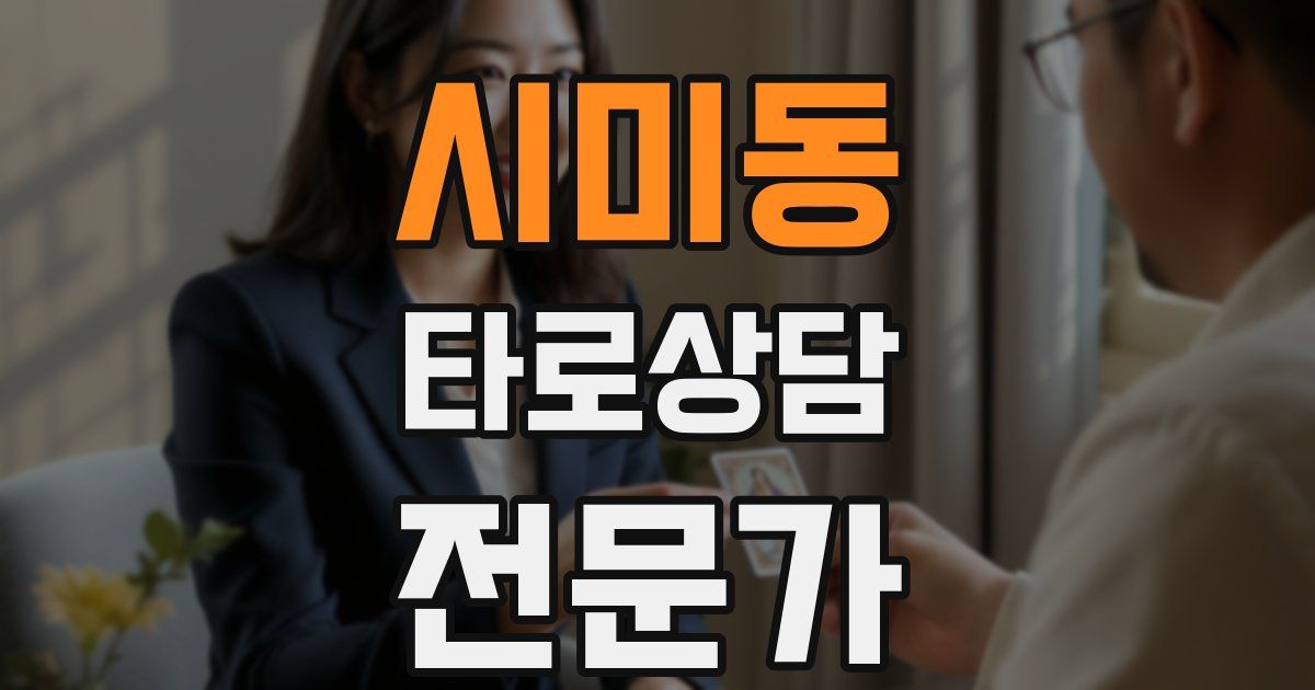 시미동 타로상담전문가 자격증