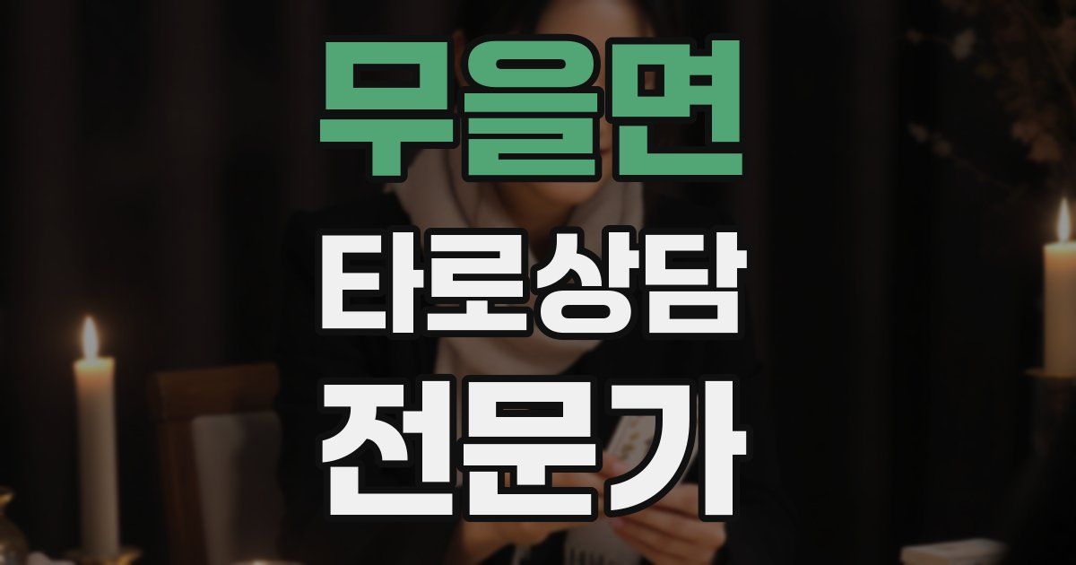 무을면 타로상담전문가 자격증