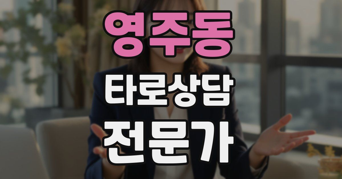 영주동 타로상담전문가 자격증