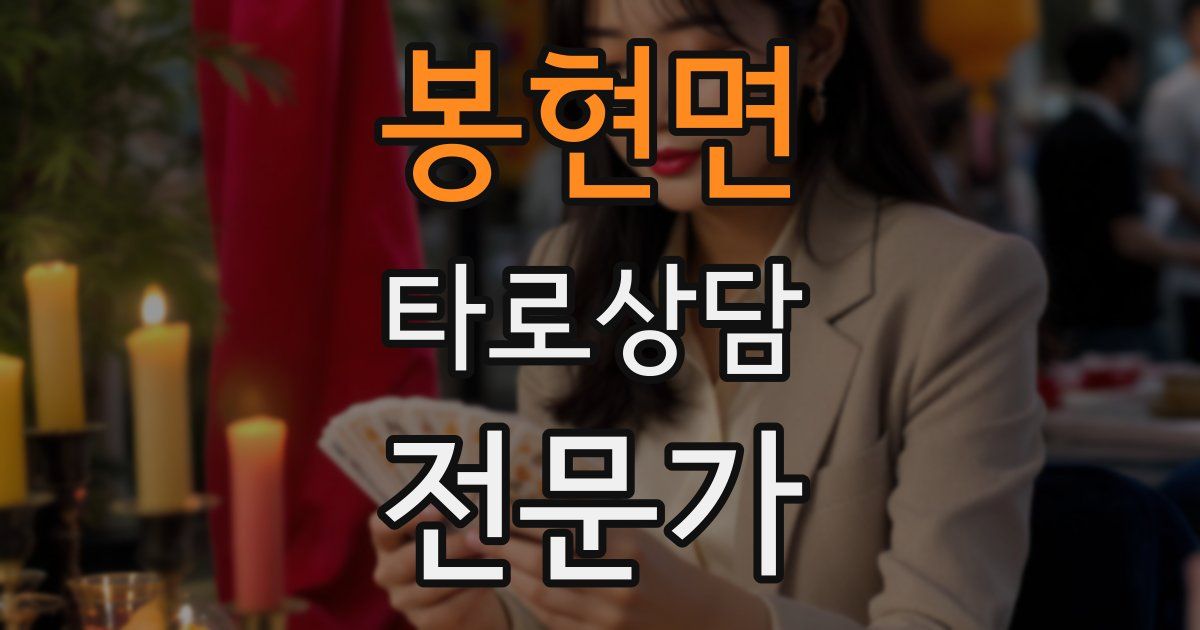 봉현면 타로상담전문가 자격증