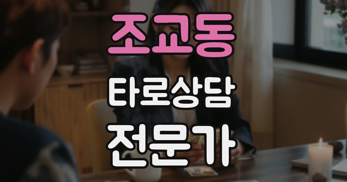 조교동 타로상담전문가 자격증
