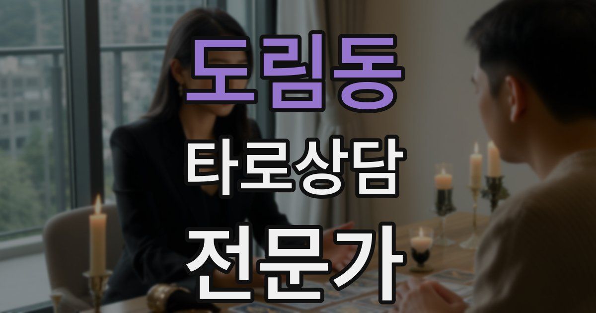 도림동 타로상담전문가 자격증