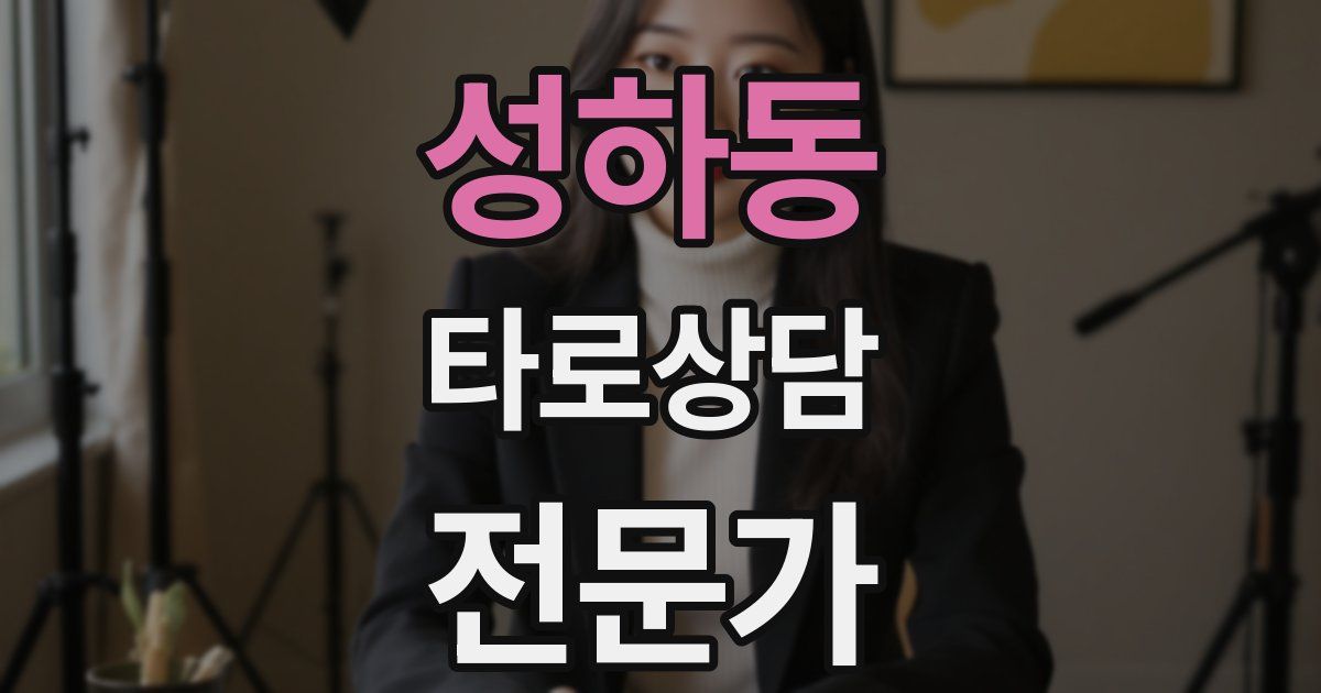 성하동 타로상담전문가 자격증