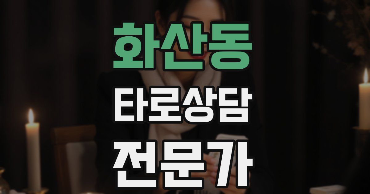 화산동 타로상담전문가 자격증