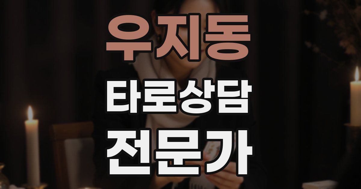 우지동 타로상담전문가 자격증