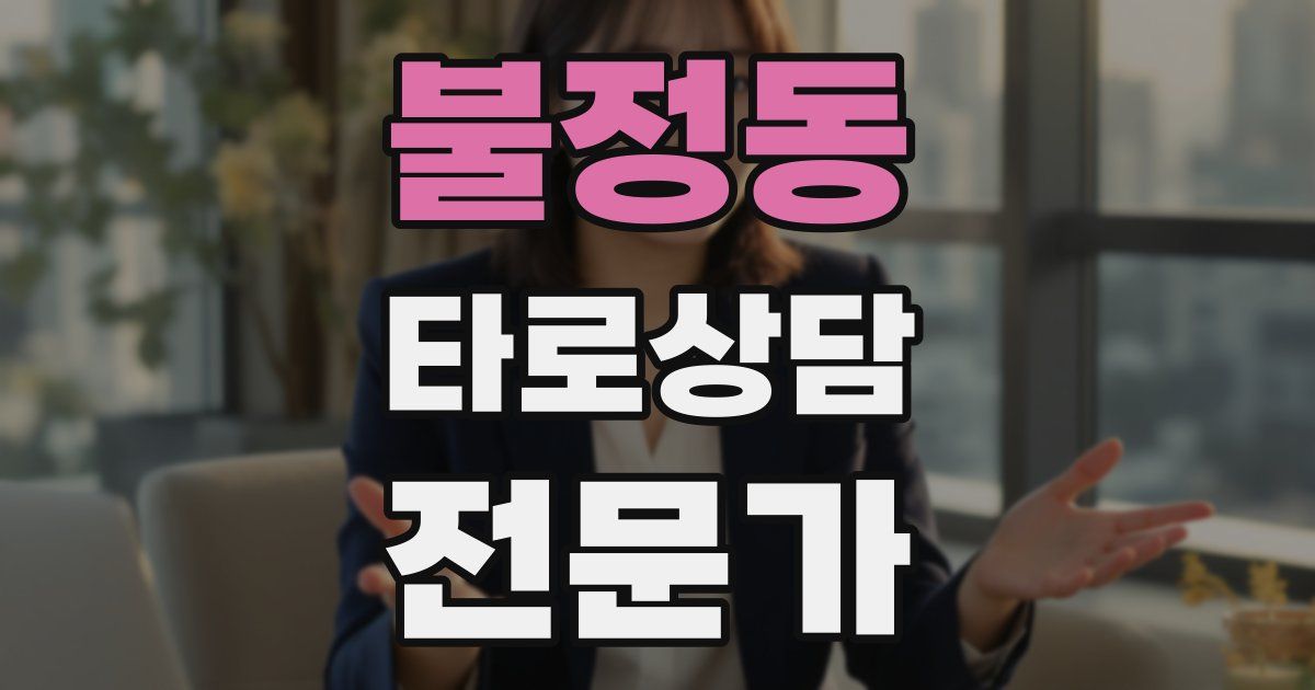 불정동 타로상담전문가 자격증