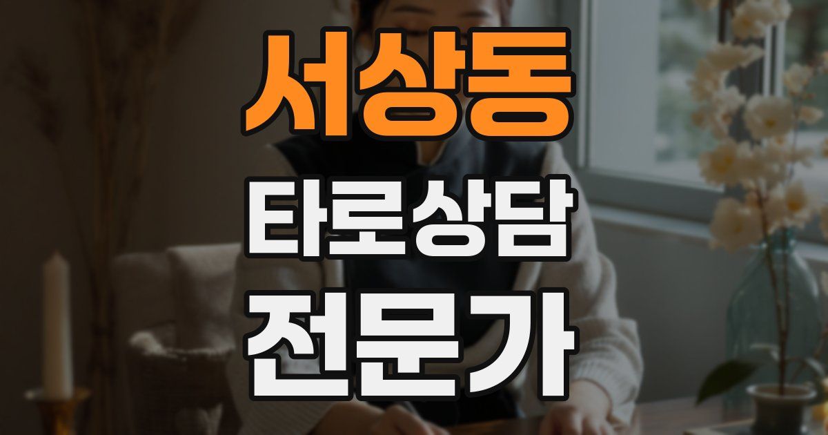 서상동 타로상담전문가 자격증