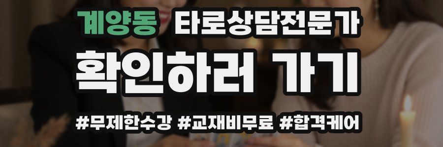 계양동 타로상담전문가 자격증