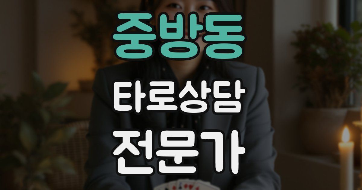 중방동 타로상담전문가 자격증