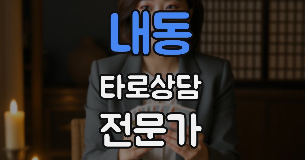 내동 타로상담전문가 자격증