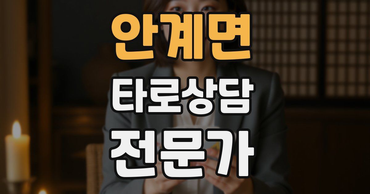 안계면 타로상담전문가 자격증
