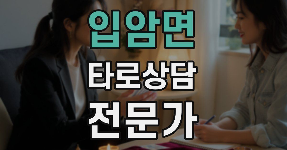 입암면 타로상담전문가 자격증