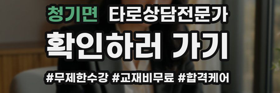 청기면 타로상담전문가 자격증